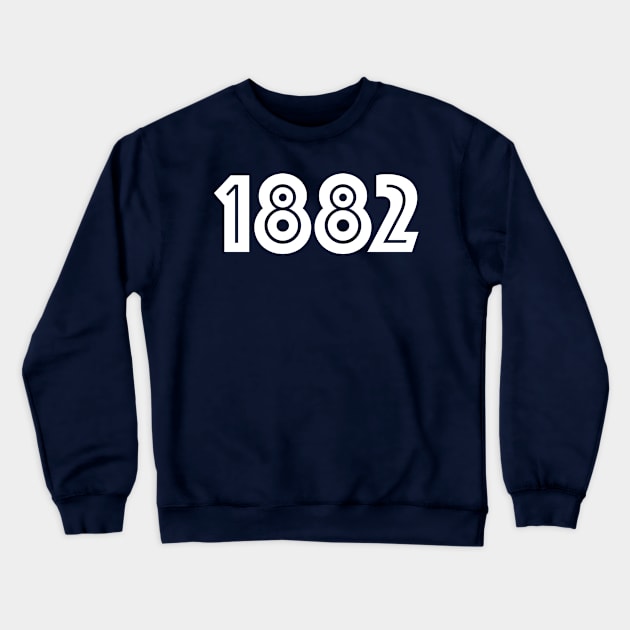 1882 Spurs Crewneck Sweatshirt by Confusion101